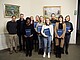 Photo: f. l. t. r. Jun.-Prof. Dr. Andreas Schweiger, Prof. Dr. Arndt Feuerbacher, Esther Amankwah, Lea Streit, Marit Kasten, Lena Crnjac, Deborah Schneider, Torben Weber, Miriam Diez, Sanja Osieja